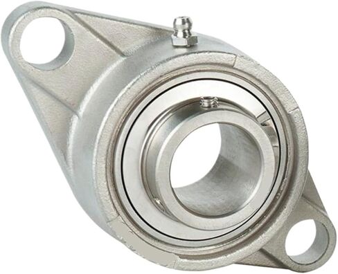 1PCS SUCFL207 304 Stainless Steel Outer Spherical Bearing Diamond Seated Outer Spherical Bearing in Saudi Arabia