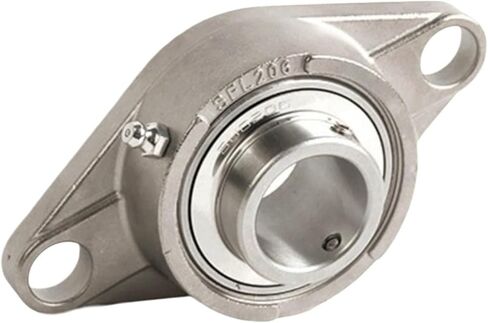 1PCS SUCFL207 304 Stainless Steel Outer Spherical Bearing Diamond Seated Outer Spherical Bearing in Saudi Arabia