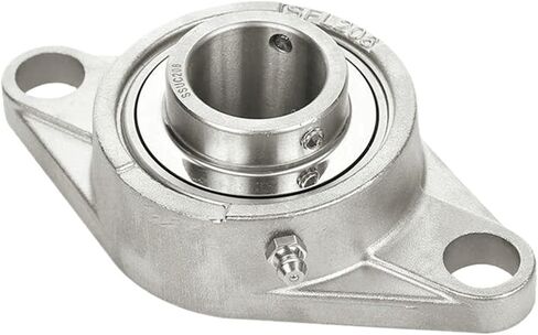 1PCS SUCFL207 304 Stainless Steel Outer Spherical Bearing Diamond Seated Outer Spherical Bearing in Saudi Arabia