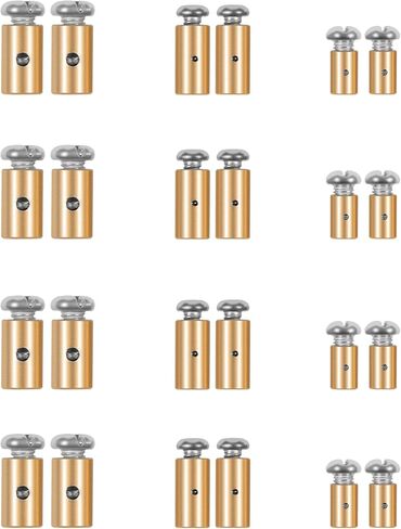 03336 Cable Stop Assortment 24 Pack Universal Fit 1/4", 5/16", 3/8" Cable Lock for Anchoring Various Types of Cables in Saudi Arabia