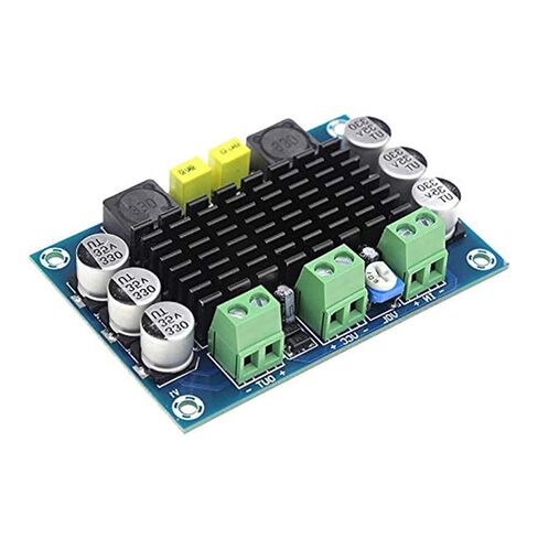 2PCS TPA3116 100W Mono Channel Digital AMP Board مع لوحة بلاستيكية - لوحة مضخم الفئة D لمكبرات الصوت عالية الطاقة ، DC 12V -24V in Saudi Arabia