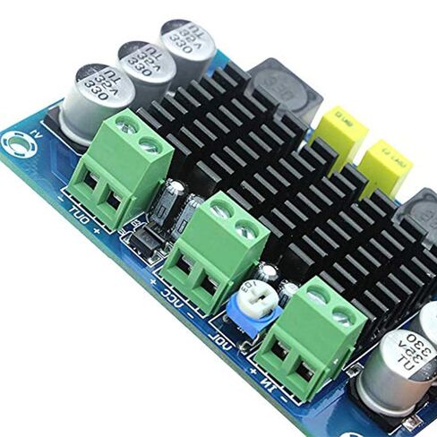 2PCS TPA3116 100W Mono Channel Digital AMP Board مع لوحة بلاستيكية - لوحة مضخم الفئة D لمكبرات الصوت عالية الطاقة ، DC 12V -24V in Saudi Arabia