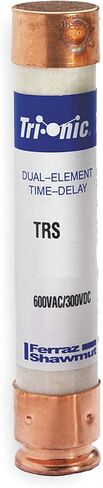 Ferraz Shamwut/Mersen TRS-50R (TRS50R) 50A 600V Dual Element Time-Time-Delay Crasse RK5 Fuse in Kuwait