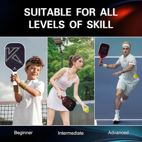 Pickleball Balls Indoor: 4 Pack, 8 Pack, 12 Pack | 40-Hole Outdoor Pickleballs, High Visibility & Bounce, Stylish & Durable for All Paddle Styles & Skill Levels in Saudi Arabia