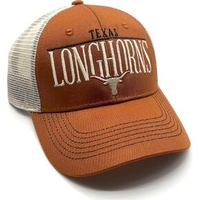 Officially Licensed Texas University Hat Classic Mesh Trucker Embroidered Team Logo Adjustable Structured Cap in Saudi Arabia