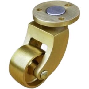 4PCS/LOT Brass Universal Caster Wheel Table Piano Heavy Round Caster Wheels-Wheel Diameter:25mm in Saudi Arabia
