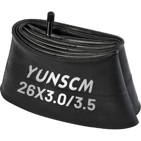 yunscm 26x3.0/3.5 أنبوب الدراجة الدهون 26 × 3.0/3.5 AV32MM (76/89-559) متوافق مع 26x3.0 26x3.50 أنبوب دراجة الدراجة in Saudi Arabia