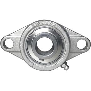 2 PCS SSUCFL204 SUCFL204 UCFL204 Stainless Steel housed Bearing Unit in Saudi Arabia