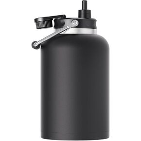 Zenbo One Gallon Jug with Straw, 128 oz Double Wall Vacuum Insulated Sports Water Bottle, Keeps Cold up to 48 Hours, Leak-Proof & Sweat-Proof Stainless Steel Water Jug for Gym, Outdoor & Camping in Kuwait