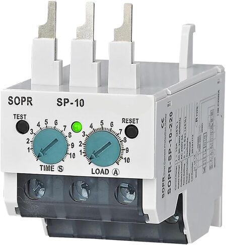 SOPR-SP-10 Overload Relay Motor Protector Thermal Thermal Relay 1PCs (1-10A ، UN 110VAC) in Saudi Arabia