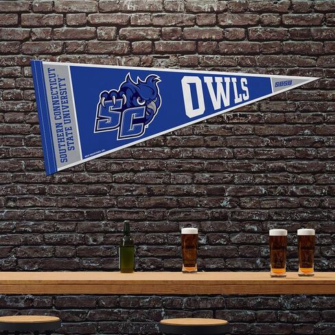 Rico Industries NCAA Southern Connecticut State Owls 12 "× 30" in Saudi Arabia