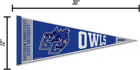 Rico Industries NCAA Southern Connecticut State Owls 12 "× 30" in Saudi Arabia
