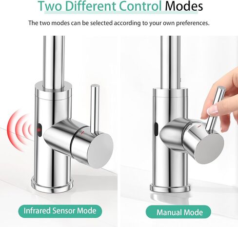 Crea Bar Bar Sink Faucet ، الحمام الأسود Facuets 1 3 ثقوب ، مقبض واحد حنفيات الحمام مع صفيحة سطح السفينة ، 360 درجة من الفولاذ المقاوم للصدأ صنبور المطبخ الصغير للمربعة الصنبور الصغيرة in Saudi Arabia