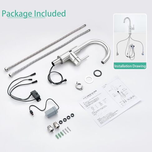 Crea Bar Bar Sink Faucet ، الحمام الأسود Facuets 1 3 ثقوب ، مقبض واحد حنفيات الحمام مع صفيحة سطح السفينة ، 360 درجة من الفولاذ المقاوم للصدأ صنبور المطبخ الصغير للمربعة الصنبور الصغيرة in Saudi Arabia