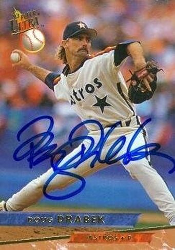 Doug Drabek Card Baseball Card (Houston Astros) 1993 Fleer Ultra No.392 in Saudi Arabia