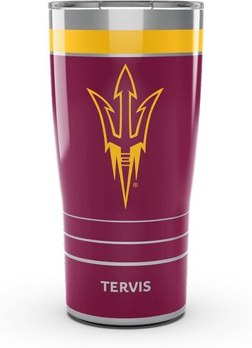 Tervis Traveler Arizona State Sun Devils - MVP Triple Walled Insulated Tumbler Travel Cup Keeps Drinks Cold & Hot, 20oz, Stainless Steel in Saudi Arabia