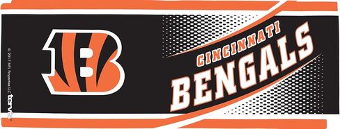 Tervis NFL Cincinnati Bengals Legend Coffee Mug مع غطاء ، 16 أوقية ، واضح in Saudi Arabia