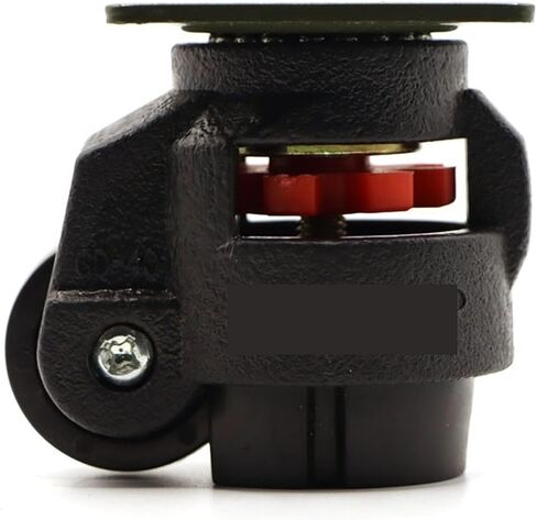 4Pcs Heavy Duty Nylon Level Adjustment Caster GD-40F Industrial Roller Wheel Leveling Caster(49x49mm) in Saudi Arabia