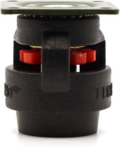 4Pcs Heavy Duty Nylon Level Adjustment Caster GD-40F Industrial Roller Wheel Leveling Caster(49x49mm) in Saudi Arabia