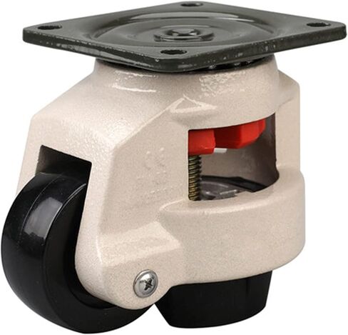 GD-40F 60F 80F Load 500KG Level Adjustment Wheel Casters Flat Support(1PCS GD-100S) in Saudi Arabia
