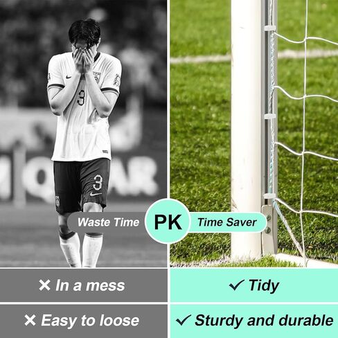 مقاطع صافية لكرة القدم المثالية للهدف ، مقاطع كرة القدم على أنظمة Net Systems - متينة Nylon Soccer Lock Clips ، وملحقات التدريب والاستبدال in Kuwait