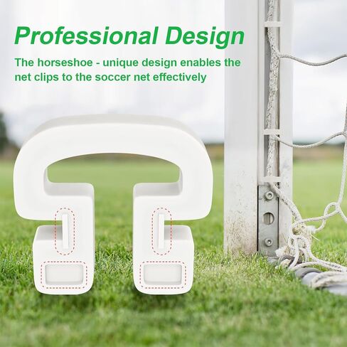 مقاطع صافية لكرة القدم المثالية للهدف ، مقاطع كرة القدم على أنظمة Net Systems - متينة Nylon Soccer Lock Clips ، وملحقات التدريب والاستبدال in Kuwait