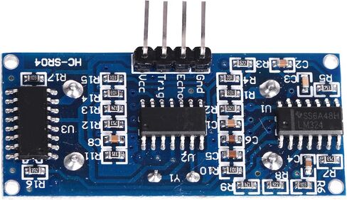 2PCS HC-SR04 Ultrasonic Sensor Module Ultrasonic ranging Module with 2PCS Housing Mounting Bracket + 10P Female to Female and 10P Male to Female Jumper Cable for Arduino in Kuwait