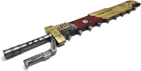 40 '' Fantasy Wh40k War Chainsaw Hammer Foam Sword مثالية لحفل حدث أزياء ألعاب Videog in Kuwait