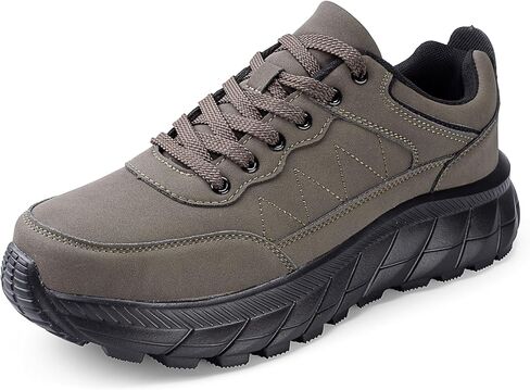 Mr.Right Men's Walking Hiking Shoes Lightweight Non Slip Work Sneakers for Outdoor Comfort in Saudi Arabia