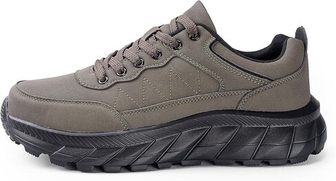 Mr.Right Men's Walking Hiking Shoes Lightweight Non Slip Work Sneakers for Outdoor Comfort in Saudi Arabia