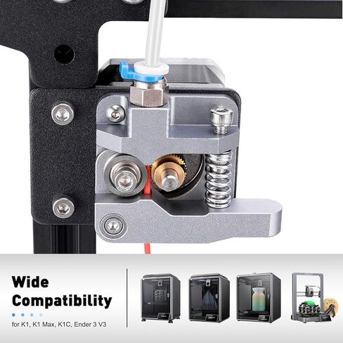 PTFE Bowden Teflon Tube 2M, 2mm ID X 4mm OD 3D Printer bowden tube with 2X PC4-M6 & 2X PC4-M10 Pneumatic Fittings & Tube Cutter for 1.75mm Filament Heat Resistant for K1, K1 Max, K1C, Ender 3 V3 in Kuwait