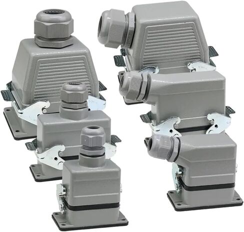 شظايا موصل الشظايا الثقيلة الشظايا الشظايا 6.10.16.24 Core Industrial Industrial Aviation Socket Pluge 500V 16A (32Core Side Out) in Saudi Arabia