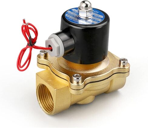DN15 DN20 DN25 BRASS ELECTRAL SLENOID VALVE 1/2 quot ؛ 3/4 quot ؛ 1 quot ؛ عادةً ما يتم إغلاق الهوائية للهواء المائي 12 فولت 24V 220V 1PCs (DC12V ، 0.5 بوصة) in Saudi Arabia