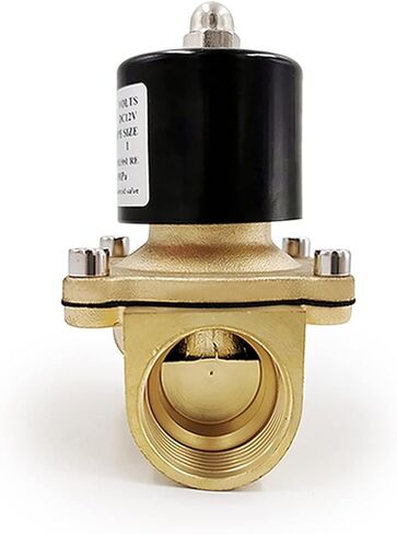 DN15 DN20 DN25 BRASS ELECTRAL SLENOID VALVE 1/2 quot ؛ 3/4 quot ؛ 1 quot ؛ عادةً ما يتم إغلاق الهوائية للهواء المائي 12 فولت 24V 220V 1PCs (DC12V ، 0.5 بوصة) in Saudi Arabia