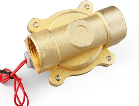 DN15 DN20 DN25 BRASS ELECTRAL SLENOID VALVE 1/2 quot ؛ 3/4 quot ؛ 1 quot ؛ عادةً ما يتم إغلاق الهوائية للهواء المائي 12 فولت 24V 220V 1PCs (DC12V ، 0.5 بوصة) in Saudi Arabia
