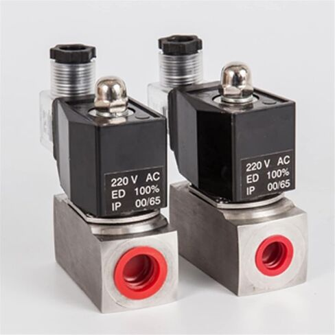 Piston Type Antiseptic Acid Solenoid Valve,Stainless Steel Normally Closed Water Liquid Oil Gas Steam 2 Way Valves, 150 C 1Pcs(AC 24V,1 Inch) in Saudi Arabia