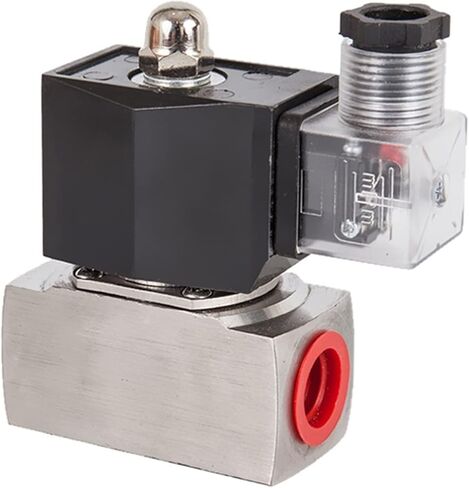 Piston Type Antiseptic Acid Solenoid Valve,Stainless Steel Normally Closed Water Liquid Oil Gas Steam 2 Way Valves, 150 C 1Pcs(AC 24V,1 Inch) in Saudi Arabia