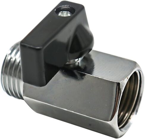 Brass Ball Valve 1/8 Quot; 1/4 Quot; 3/8 Quot; 1/2 Quot; BSP Threaded Mini Male To Female Air Compressor Water Gas Oil Shut Off Valve 1Pcs(Male To Female,1/8 Inch) in Saudi Arabia