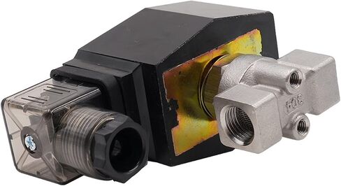 0.5~150 Bar 304 Stainless Steel High Pressure Normally Closed Solenoid Valve Orifice 6mm G or NPT 1/4quot; AC220V DC12V DC24V 1Pcs(NPT-DC 24V) in Saudi Arabia