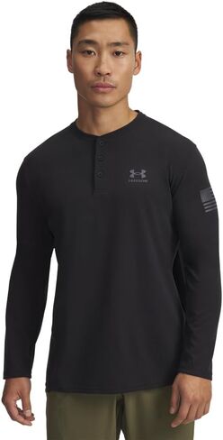 Under Armour Men's Cold Gear Infrared Freedom Henley in Saudi Arabia