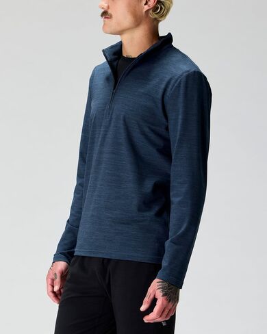 Huckberry Wellen Wellnit Half Zip Mens Sweatshirt in Saudi Arabia
