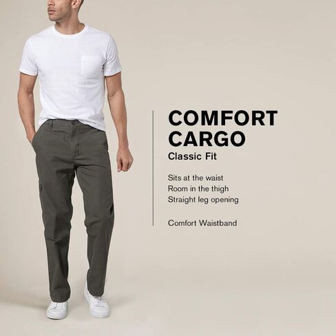 Dockers Men’s Classic Fit Comfort Cargo Pants in Saudi Arabia