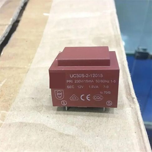 UC30S-2-12015 علب UC30S محول مختوم 230V إلى 12V 1.5VA PRI 230V/15MA 60/60Hz SEC 12V 1.5VA in Saudi Arabia