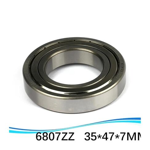 10pcs جدار رفيع جدار أخدود محمل 6807zz 35 * 47 * 7 مم بوصة تحمل الصلب RA 0.8 الآلات in Kuwait