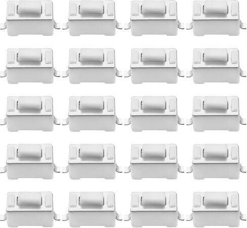 Emagtech 100pcs SMD Micro Touch زر 2pin زر التبديل الدقيق 3x6x4.3mm للسيارة التحكم عن بُعد إصلاح التجميع الإلكتروني in Saudi Arabia