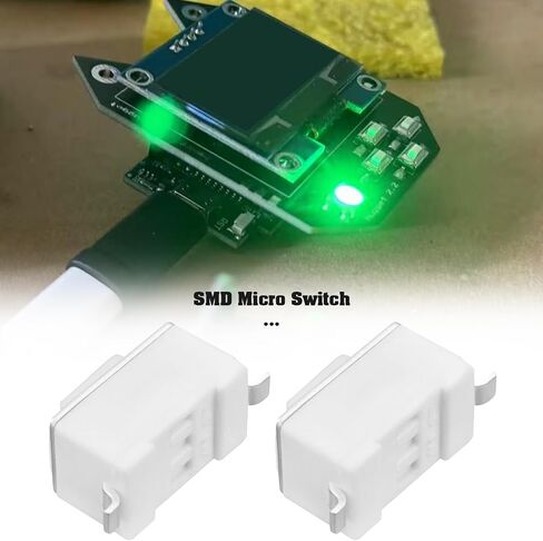Emagtech 100pcs SMD Micro Touch زر 2pin زر التبديل الدقيق 3x6x4.3mm للسيارة التحكم عن بُعد إصلاح التجميع الإلكتروني in Saudi Arabia