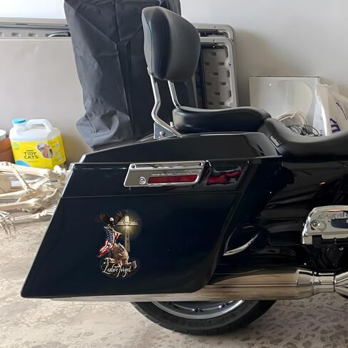 العلم الأمريكي المخضرم مع Eagle و Jesus Cross Lost ننسى شارات نافذة السيارة ، هدية ذات مغزى للمحاربين القدامى الأمريكيين ، ملصق شارات فينيل Car الشفاف لنوافذ السيارة | 6 " in Kuwait