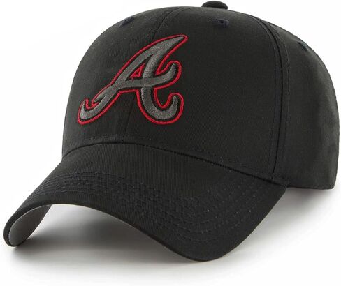 Atlanta Baseball Baseball Black MVP Hat Classic Edition Home Team Logo قابلة للتعديل. in Saudi Arabia