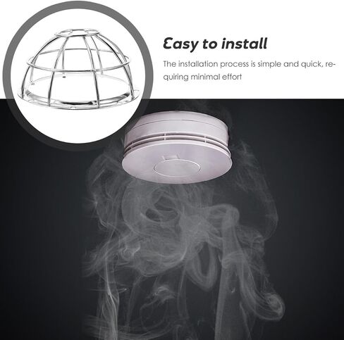 4 PCS Cover Costctor Cover - Metal Smoke Defect Cage Detector Covector Cover Cover Cover Accessories for Mini S in Kuwait