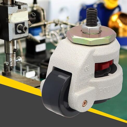 Caster Castor Wheel Heavy Duty Machine Leveling Adjustable Casters Wheel Nylon Wheel Industrial Caster(80S,1PCS) in Saudi Arabia